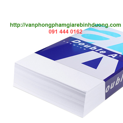 giấy trắng double A A4 70 gsm