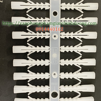 Tắc kê nhựa 8 x 40 mm có râu